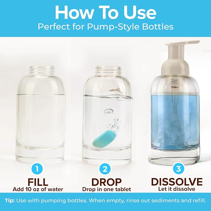 Foaming Hand Soap Refill Tablets - Image 4