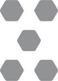 Kahuna Grip Bathtub Bath and Shower 5¼" Hexagon Non-Slip Traction Treads by KahunaGrip%E2%84%A2