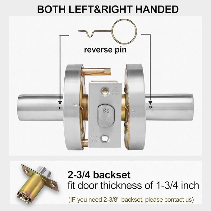Privacy Commercial Door Locks Heavy Duty Grade 2 Lever - Image 5