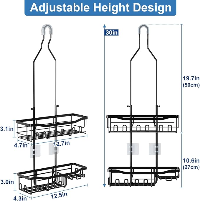 Upgraded Extended Length Shower Organizer - Image 4