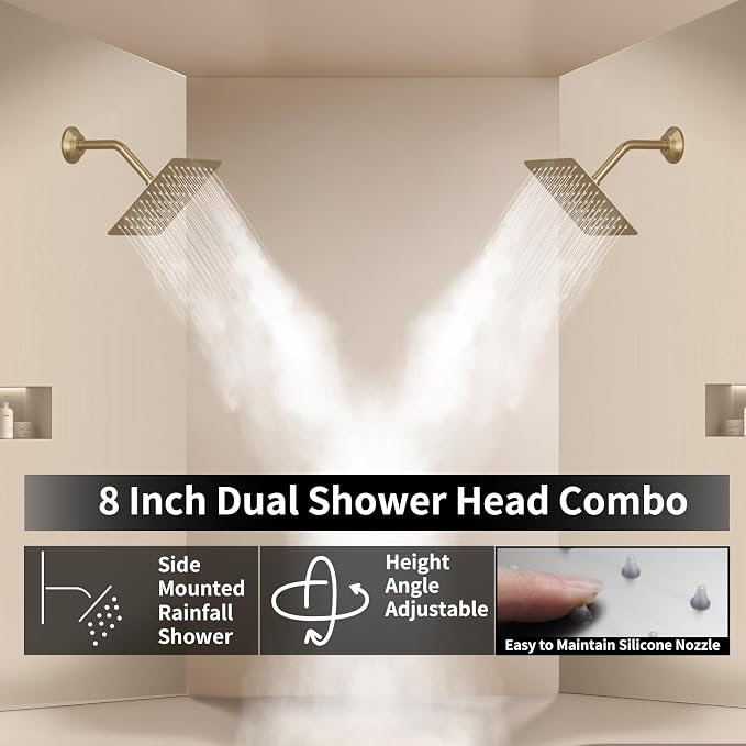 Shower System 16X26 inch Ceiling Mounted Shower Faucet Set - Image 7