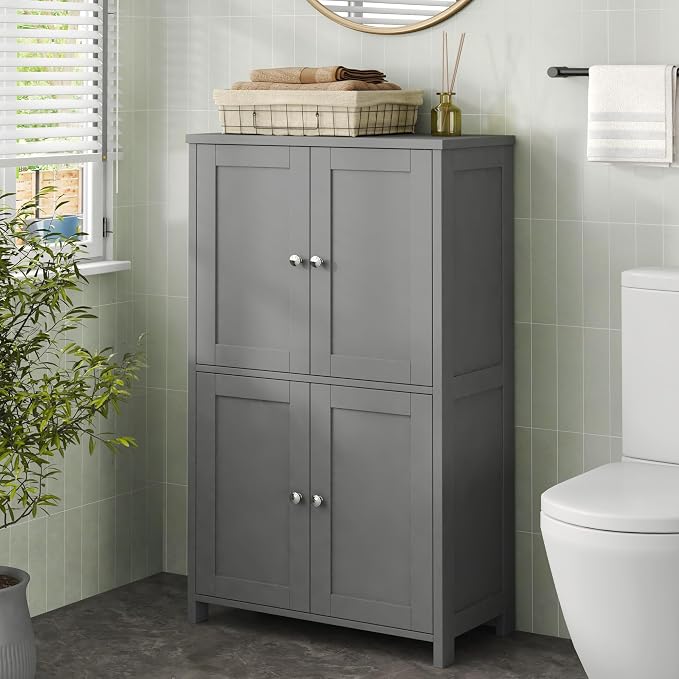 Nuturelly Bathroom Floor Storage Cabinet, Bathroom Organizers and Storage by Nuturelly