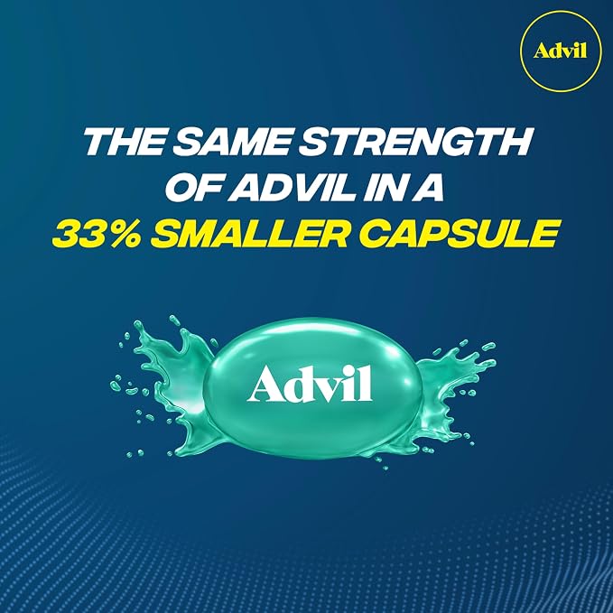 Advil Liqui-Gels minis Pain Reliever and Fever Reducer, Pain Medicine - Image 6
