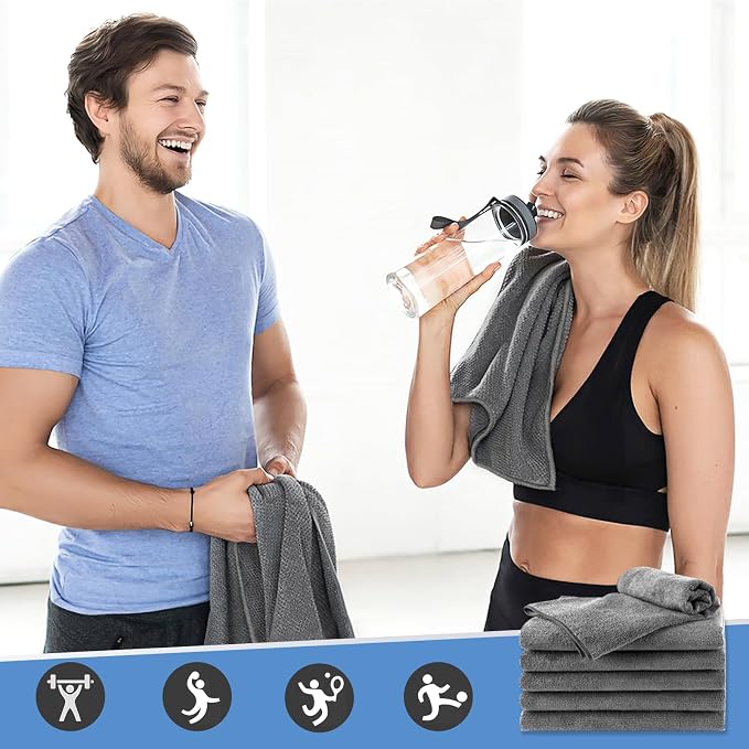 24 Pack Gym Towels Set - Image 7