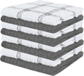 DAN RIVER Premium Dish Cloth 100% Cotton 12 X 12 Inches |Pack of 8|-Ultra Soft by DanRiver