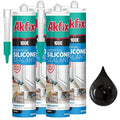 Akfix 100E RTV Black Silicone Caulk by Akfix