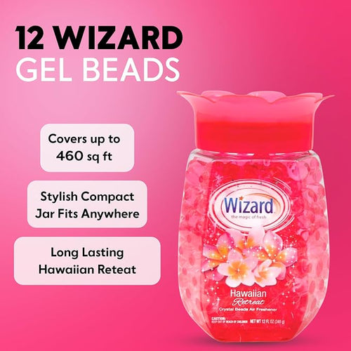 12 WIZARD Odor Eliminator Gel Beads - 12 oz - Image 2