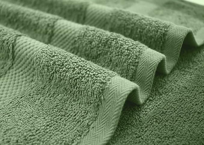 DAN RIVER Bath Towels Set of 4, 27 x 54 Inches, 100% Cotton, Larger & Lighter - Image 7