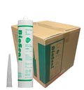 White BioSeal 100% Silicone Sealant Caulk Kitchen and Bath Grade, Waterproof by BladeDepot