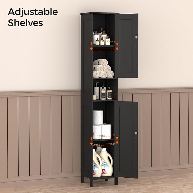 Tall Bathroom Storage Cabinet - Image 6