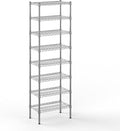 14" Deep x 24" Wide x 74" Height Wire Shelving Kit | 8-Tier | NSF Commercial by Regal+Altair
