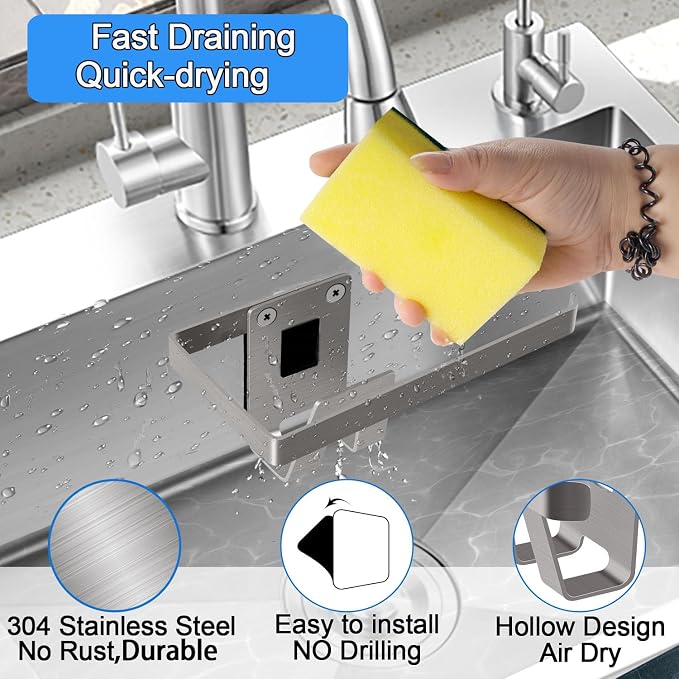 GAViA Kitchen Sink Sponge Holder - Image 2