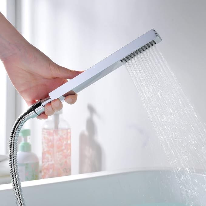 sumerain Waterfall Tub Faucet Wall Mount Bathtub Faucet - Image 6