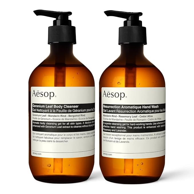 Aesop Resurrection Aromatique Hand Soap, Geranium Leaf Body Wash| Paraben by AesopUSA