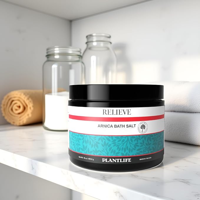 Plantlife Arnica Relieve Mineral Bath Salts - Image 4
