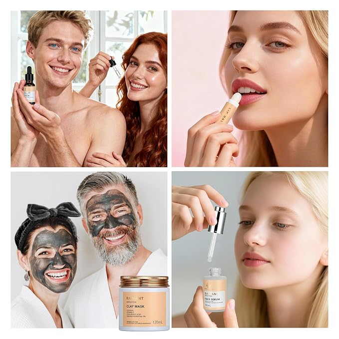 Skin Care Set for Women & Men, Self Care Pamper Set, Birthday Gifts, Face Cream - Image 6