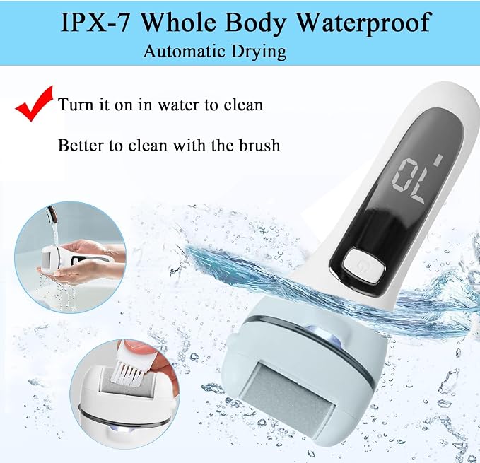 Callus Remover for Feet Electric Foot File, 13-in-1 Professional Pedicure Tools - Image 3