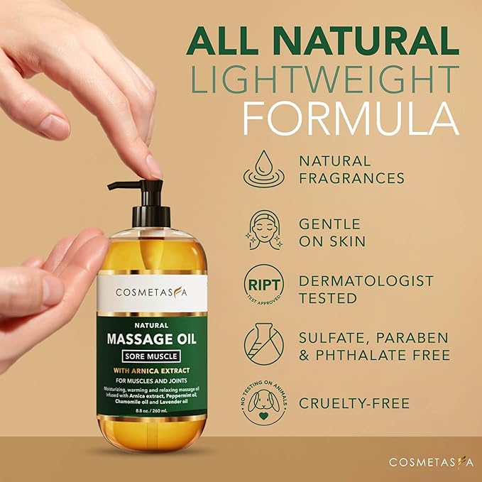 Cosmetasa Sore Muscle Massage Oil - Image 4