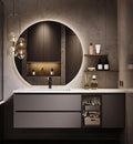 52IN Bathroom Vanity with Sink, Floating Modern Bathroom Vanity Include LED by Unknown