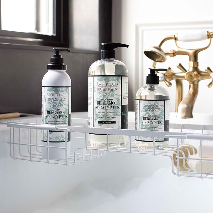 Archipelago Botanicals Bergamot Eucalyptus Body Wash, Rejuvenating and - Image 5