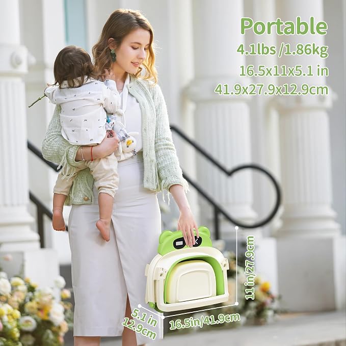 Collapsible Baby Bathtub for Newborn to Toddler - Image 5