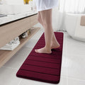 Buganda Memory Foam Bath Mat, Ultra Soft and Non-Slip Bathroom Rugs, Water by Buganda