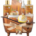 Spa Gift Basket for Women, Coconut & Vanilla Luxury Home Spa Kit, Birthday Gift by Unknown