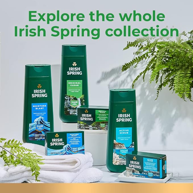 Irish Spring Original Clean Body Wash, 30 Oz Pump - Image 16