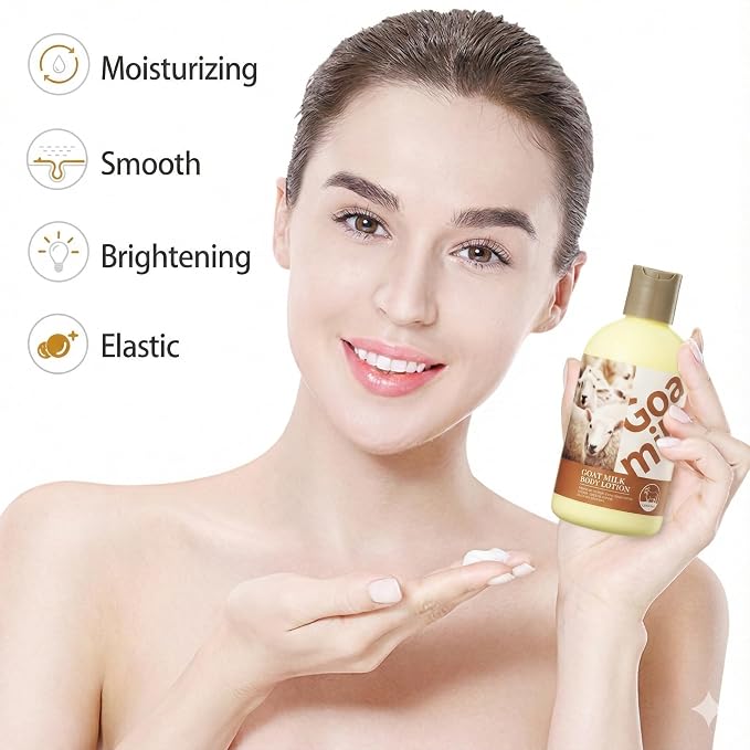 Goat Milk Body Lotion for Dry Sensitive Skin - Image 2