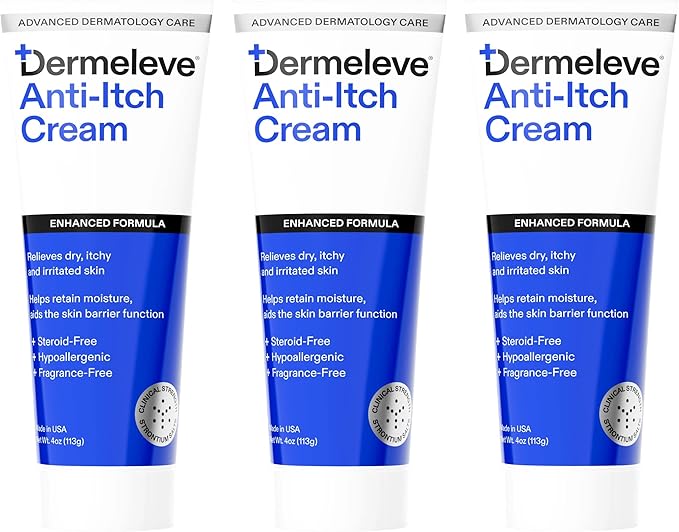 Dermeleve Steroid Free Anti-Itch Cream | Extra Strength by Dermeleve