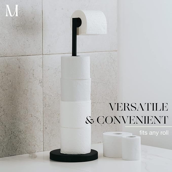 Marmolux Acc - Free Standing Toilet Paper Holder 1pc - Bathroom Storage - Image 5