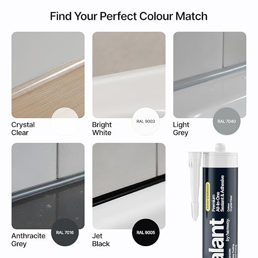 Crystal Clear Kitchen & Bathroom Sealant & Adhesive Hybrid Polymer | Superior - Image 5