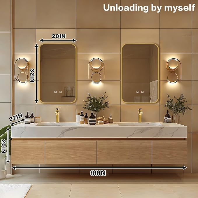 88IN Bathroom Vanity - Image 2