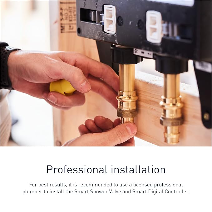 Moen Terra Beige Smart Shower 4-Outlet Digital Shower System Controller - Image 5