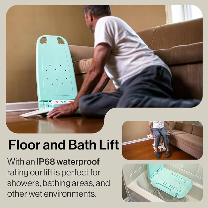 SuperHandy Portable Floor & Bath Lift – 26V 51.8Wh Battery, Lightweight 19 lbs - Image 3