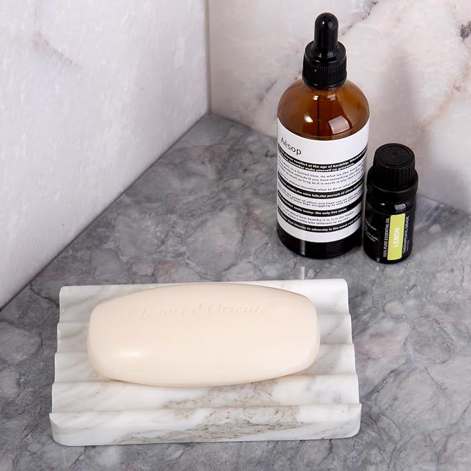 2PCS Koville Italian Natural Marble Soap Dish - Image 8