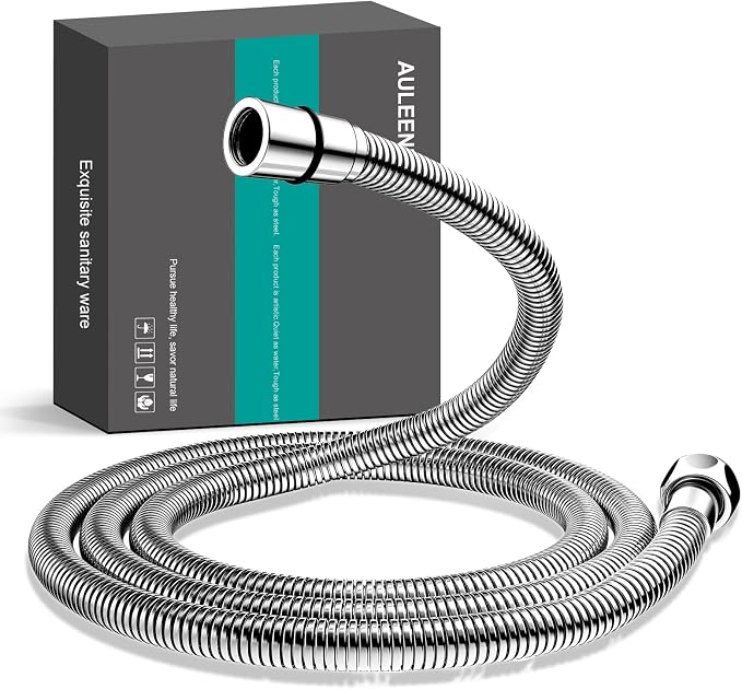 AULEEND，59 inch，encrypted shower hose 304 stainless steel metal by AULEEND