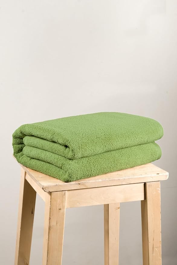 SALBAKOS 100% Turkish Cotton Jumbo Bath Sheet Towel Oversized 40x80 inch | - Image 7