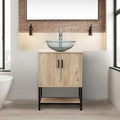 UEV 24" Bathroom Vanity, Oak Color Bathroom Vanity Set by YourHomeExcellentVendor