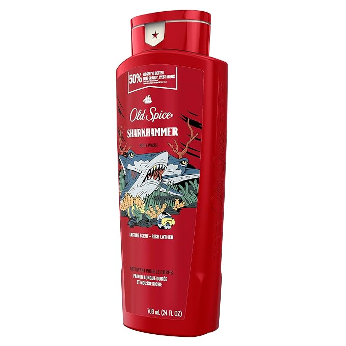 Old Spice Cleansing Body Wash for Men, 3X Defense, 24/7 Shower Fresh - Image 7