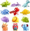 Hely Cancy Infant Bath Toys for 18 Months by HelyCancy