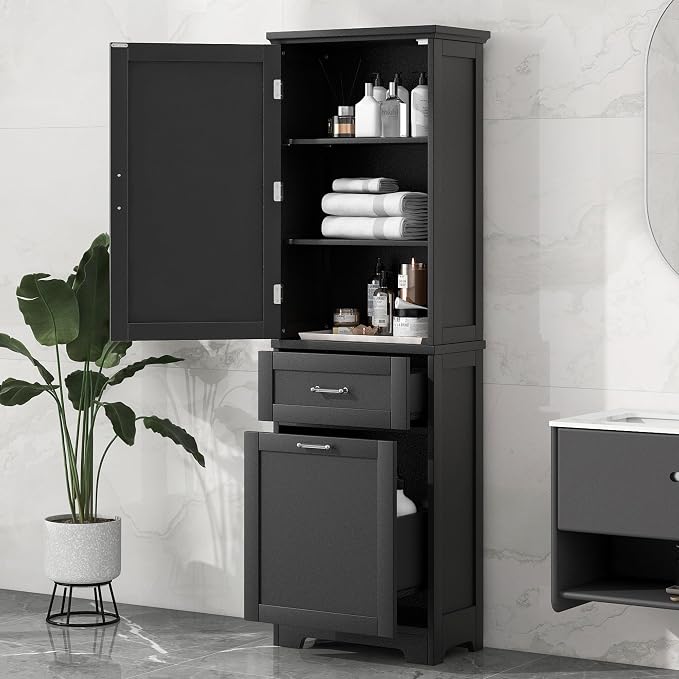 Favfurish 68" Tall Bathroom Storage Cabinet by Favfurish