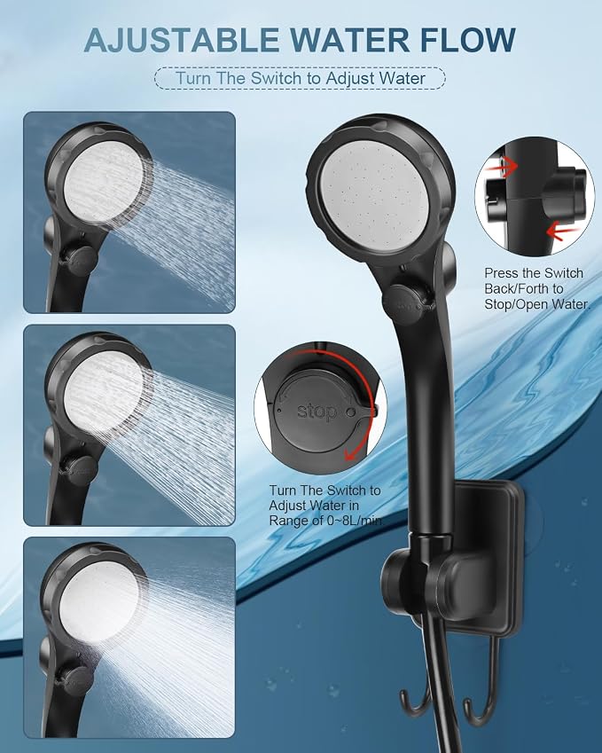 AUTOPkio Portable Camping Shower, Upgraded Outdoor Shower - Image 5
