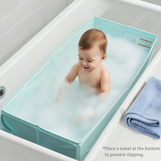 Bella’s Friends Baby Collapsible Bathtub, Travel Bath Tub - Image 3
