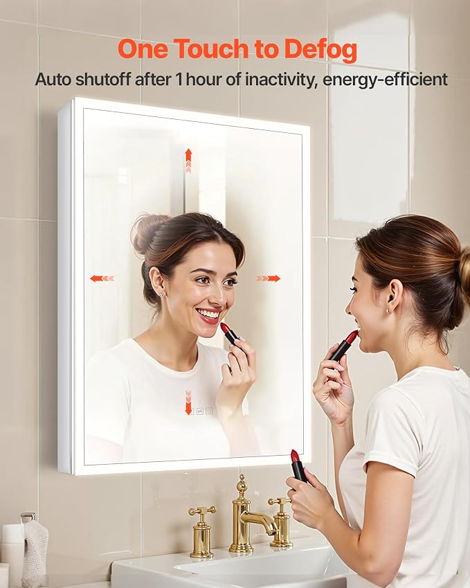 VEVOR Lighted Medicine Cabinet - Image 5
