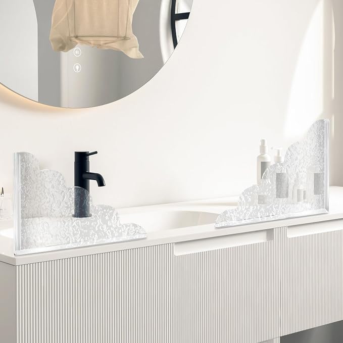 2 PCS Shower Splash Guard for Tub Corner, Self-Adhesive Shower Guards to Keep - Image 6