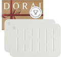 Dorai Home Bath Stone Mat 23.6"x15.4" – Quick-Dry, Non-Slip Diatomite Stone by DoraiHome