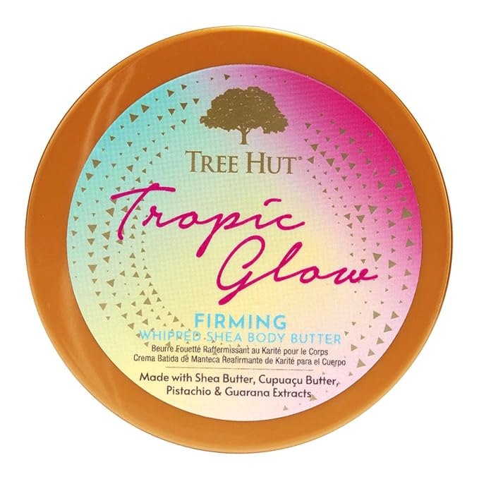 Tree Hut Tropic Glow Whipped Shea Body Butter, Long-Lasting Hydration - Image 2