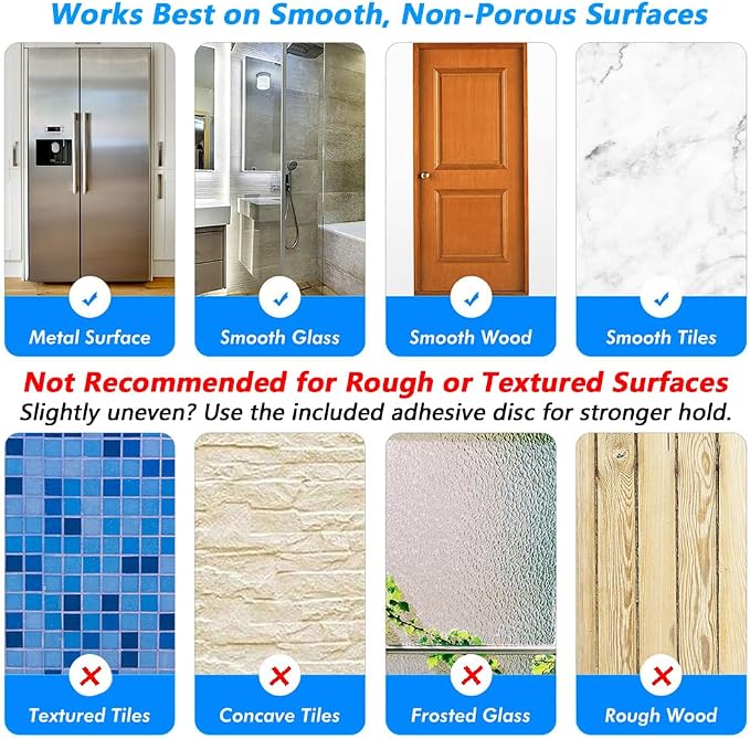 BOPai 24 inch Suction Cup Towel Bar – No Drill, - Image 7