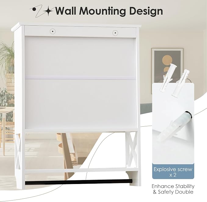 Wall Mounted Bathroom Cabinet, Farmhouse Medicine Cabinet - Image 6